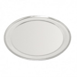 Aluminum pizza plate with wide rim - Ø200mm - Vogue - Fourniresto