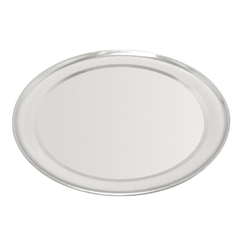 Aluminum pizza plate wide rim - Ø200mm - Vogue - Fourniresto