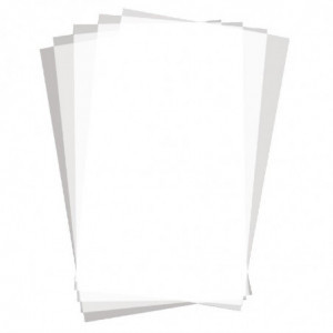 Vetvrij papier vierkant - Set van 500 - FourniResto