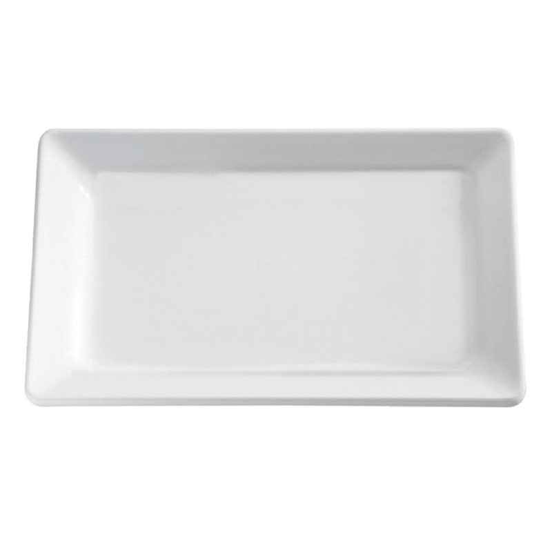 Plateau van zuiver wit melamine GN1/2 - APS - Fourniresto