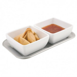 Stainless Steel Trays for 2 Pure Bowls - APS - Fourniresto