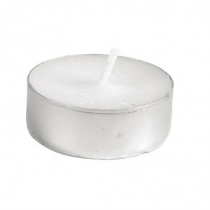 4-Hour Tealight Candles Ø 40 mm - Pack of 100 - Olympia