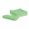 Green Microfiber Cloths - Pack of 5 - Jantex