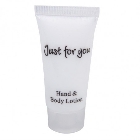 Hand- en bodycrème Just For You - 20 ml - Set van 100 - FourniResto - Fourniresto