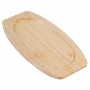 Light wood support for plate GG133 - Olympia - Fourniresto