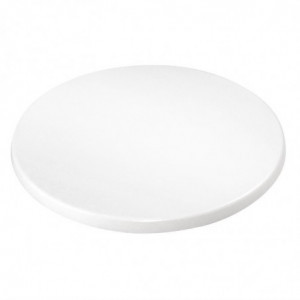 Plateau De Table Rond Blanc - Ø 600mm- Bolero