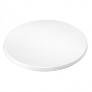 White Round Table Top - Ø 600mm - Bolero