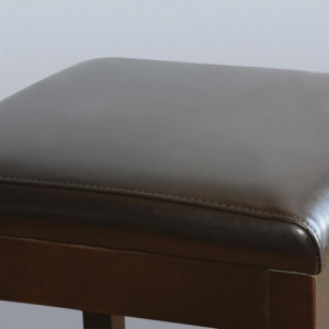 Barstoelen van hoog kunstleer - Donkerbruin - Bolero - Fourniresto