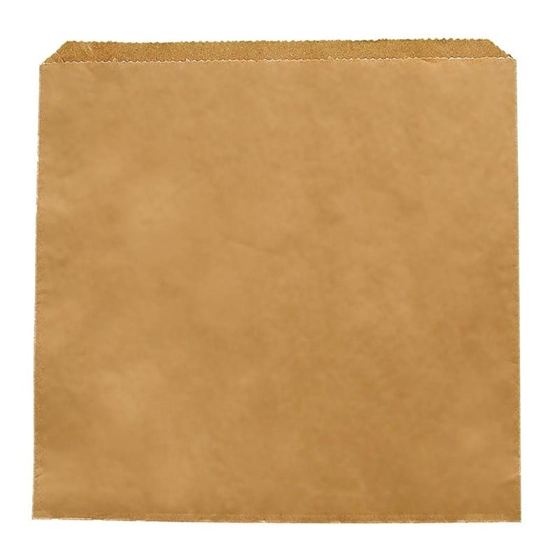 Compostable Kraft sandwich bags - Pack of 1000 - Vegware - Fourniresto