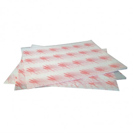 Emballages Burgers Rouges - Lot de 1000 - FourniResto