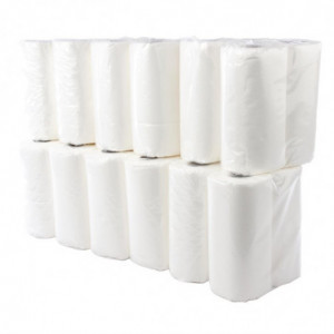 Keukenpapier Wit 2-laags - L 11,5 m - Pak van 24 - Jantex