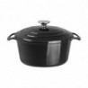 Grote Zwarte Ronde Braadpan - 4L - Vogue