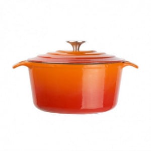 Grande Cocotte Ronde Orange - 4L - Vogue