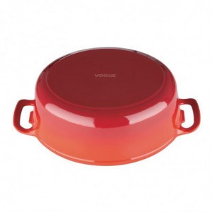 Grote Ovale Rode Braadpan - 6L - Vogue