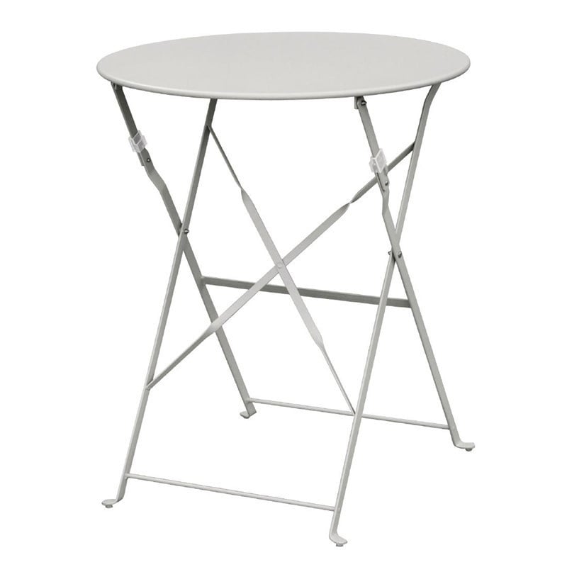 Steel Terrace Table - Gray - Bolero - Fourniresto