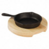 Light wood support for mini casserole and mini pan - Olympia - Fourniresto