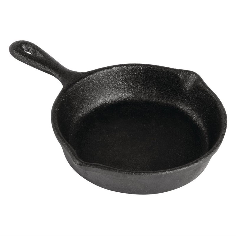 Mini Round Cast Iron Pan - Ø 115mm - Olympia