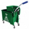 Emmer met wringer groen Kentucky - 20L - Jantex - Fourniresto