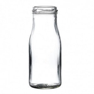 Mini Milchflaschen 155 ml - Packung mit 18 - FourniResto - Fourniresto