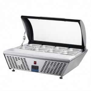 Refrigerated ingredient display case with cutting board G Series - Polar - Fourniresto