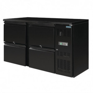 Back-Bar Series U 4 Drawers - Polar