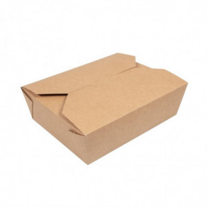 Kartonnen voedselverpakkingen nr. 5 - 1,05L - Set van 150 - Vegware