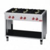 6 starke Gasflammen - Gastro M - Fourniresto