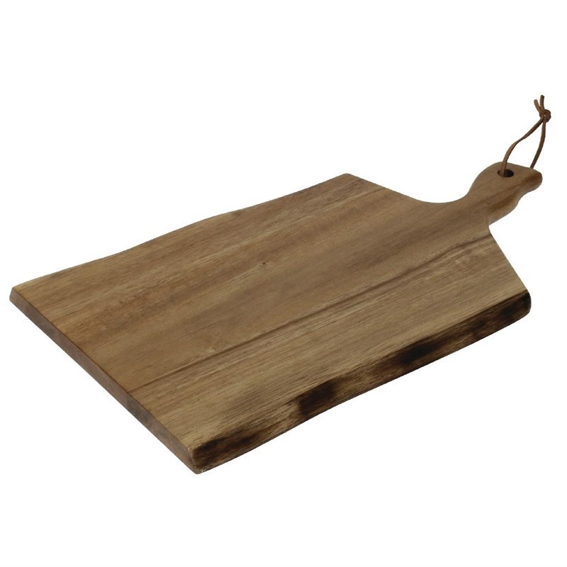 Acaciahouten plank 305x215x15mm - Olympia - Fourniresto