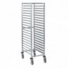 Eurostandard Sliding Trolley - 600 x 400mm - 20 Levels - Tournus