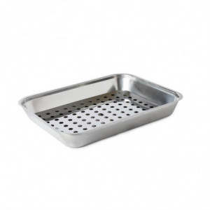 Bac à viande inox 410x310x55mm - FourniResto - Fourniresto