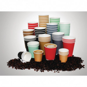 Anthracite cups 225ml - Pack of 25 - Fiesta - Fourniresto