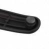 Kantelbare zwarte aluminium tafelpoot - L 480mm - Bolero