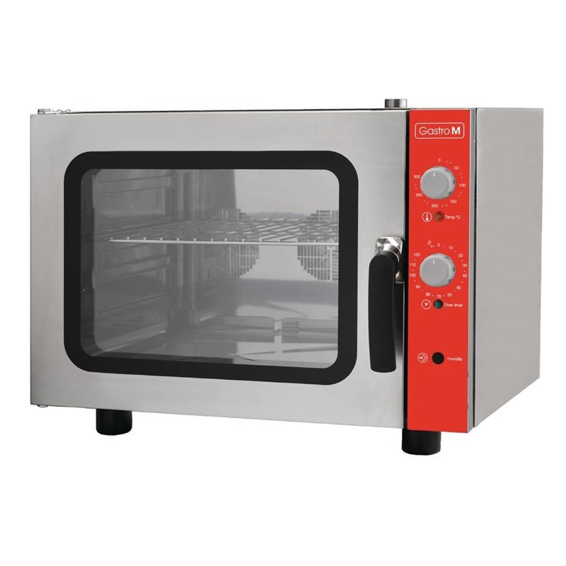 Elektrische convectieoven met 4 niveaus en bevochtiger 230V - Gastro M