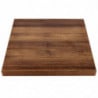 Square Table Top Oak Wood Effect - L 600mm - Bolero