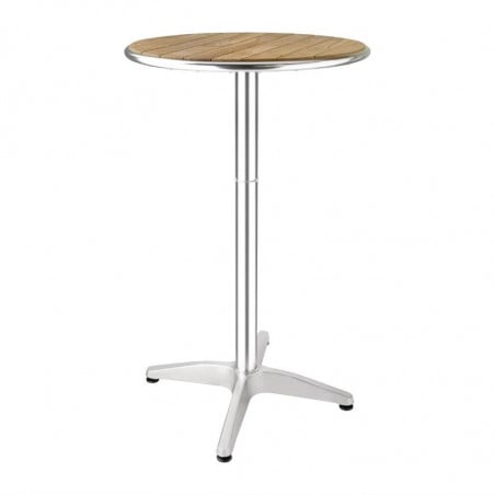 Round Ash High Table - 600 mm - Bolero - Fourniresto