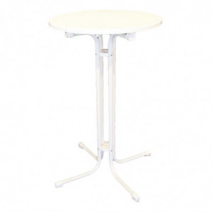 Staande tafel Limburg Wit - 70 cm - FourniResto - Fourniresto