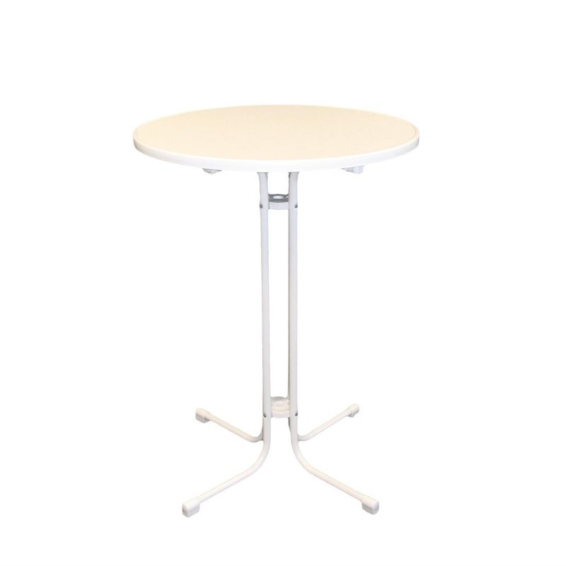 Staande tafel Limburg Wit 80 cm - FourniResto - Fourniresto