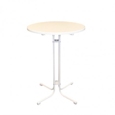 Standing table Limburg White 80 cm - FourniResto - Fourniresto