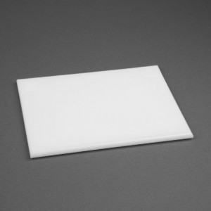 Kleines Schneidebrett Weiß - L 300 x B 225mm - Hygiplas