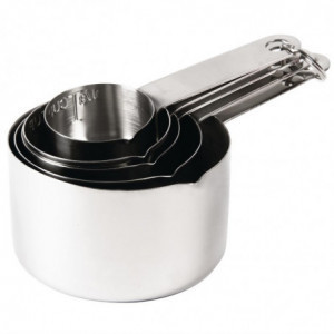 Set van 5 Maten - 30 tot 250 mL - Vogue