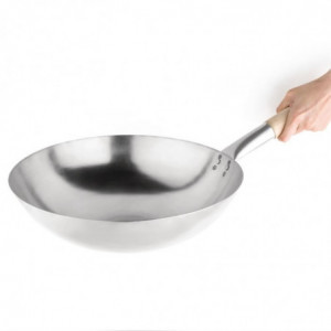 Wok Conisch - 35,6 cm - Vogue - Fourniresto