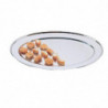 Plat de service ovale inox - 605mm - Olympia - Fourniresto