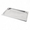 Bac Gastronorm roestvrij staal geperforeerd GN 1/1 150mm - Vogue - Fourniresto
