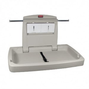 Horizontale Wickeltisch aus Polypropylen - Rubbermaid