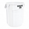 Collecteur Brute Blanc - 76L - Rubbermaid