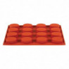 16 Oval Silicone Mould - GN 1/3 - Pavoni