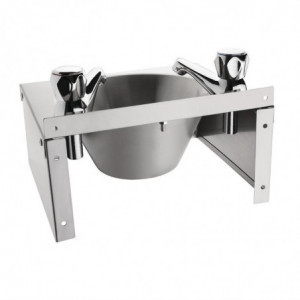 Mini stainless steel hand wash basin - Vogue