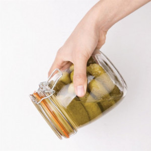 Clip-on 750ml preserving jar - Vogue - Fourniresto