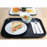 Plateau self-service 305 x 415mm noir - Olympia KRISTALLON - Fourniresto