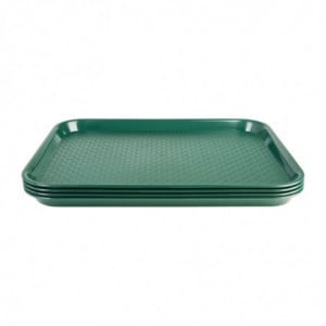 Plateau Self-Service 415X305Mm Groen - Olympia KRISTALLON - Fourniresto